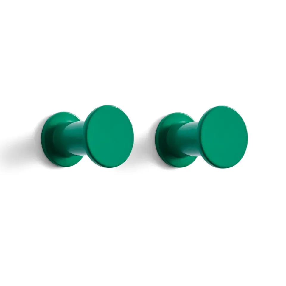 2 Ganchos Bolt Ø2,8 cm, Green*HAY New