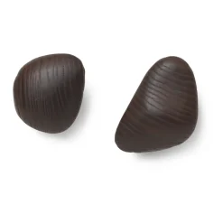 2 Ganchos Cairn, Dark Brown*Ferm Living Best