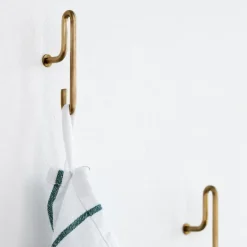 2 Ganchos de pared small, oro mate*MOEBE Discount