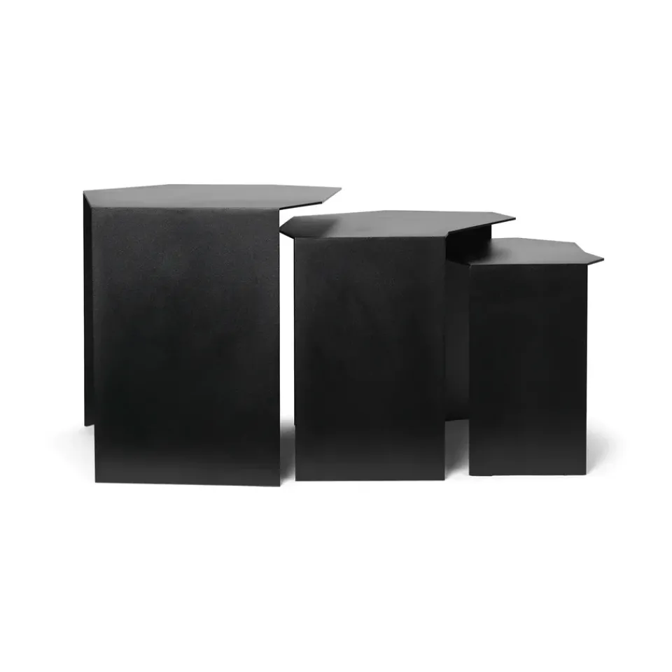 3 Mesas Shard cluster, Black*Ferm Living Discount