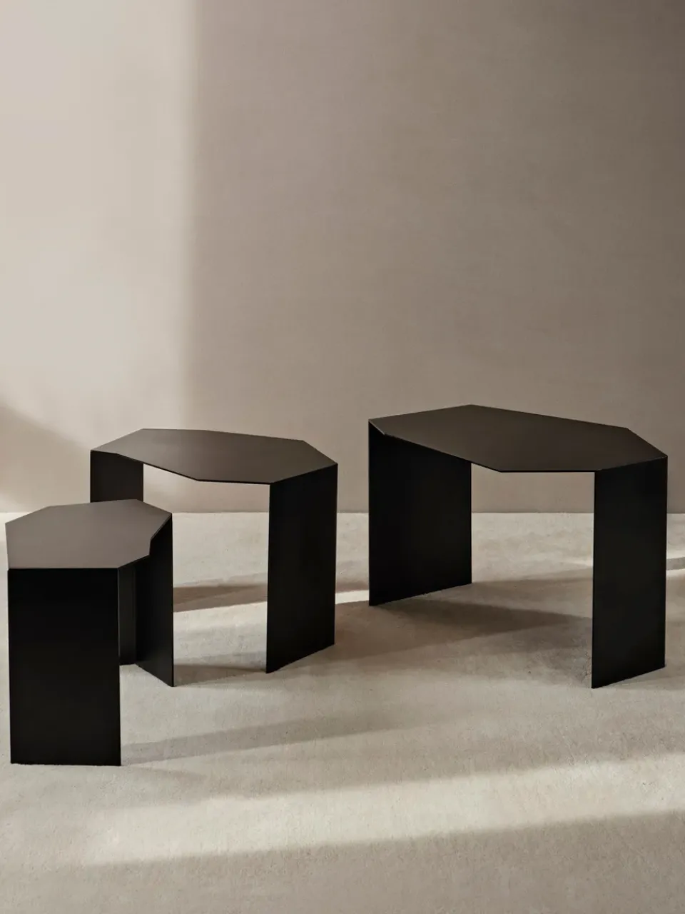 3 Mesas Shard cluster, Black*Ferm Living Discount