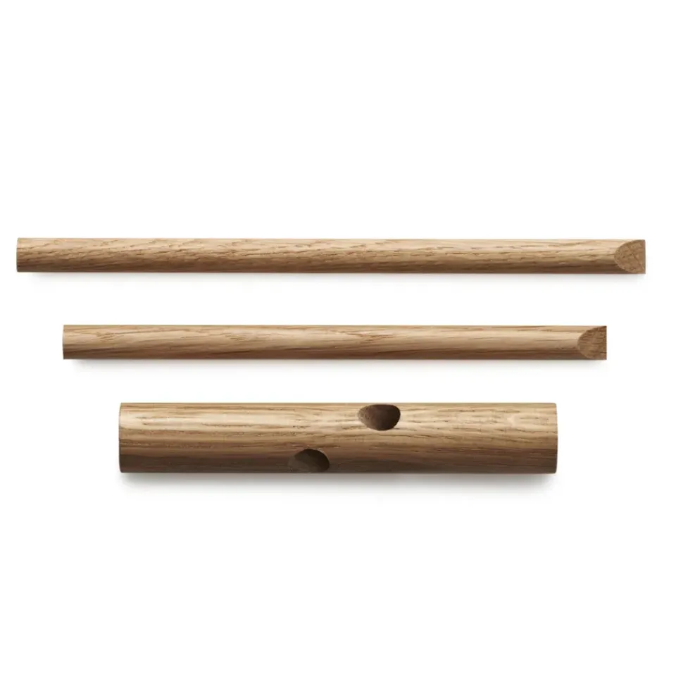 2 percheros Sticks, set de 2, natural*Normann Copenhagen