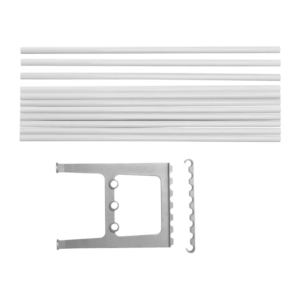 Accesorio banco Nostalgi 100 cm, Blanco-aluminio*Essem Design Discount