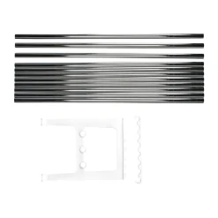 Accesorio banco Nostalgi 100 cm, Cromo-blanco*Essem Design Best