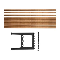 Accesorio banco Nostalgi 100 cm, Bambú-negro*Essem Design Best