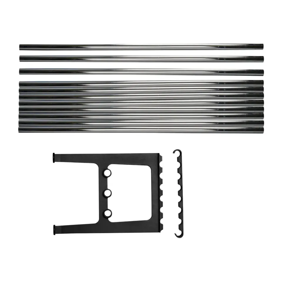 Accesorio banco Nostalgi 100 cm, Cromo-negro*Essem Design Best