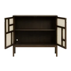 Aparador Air, Roble oscuro, 120x110 cm, con patas*Design House Stockholm Discount