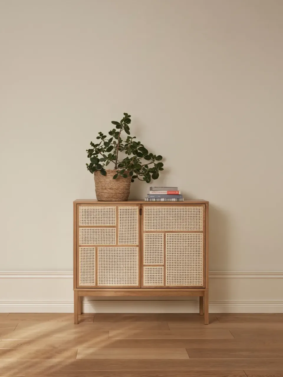 Aparador Air, Roble, 120x110 cm, con patas*Design House Stockholm Hot