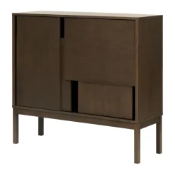 Aparador Layer, Roble oscuro, 120x110, con patas*Design House Stockholm Hot
