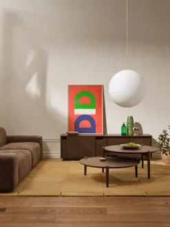 Aparador Layer, Roble oscuro, 180×51 cm*Design House Stockholm New