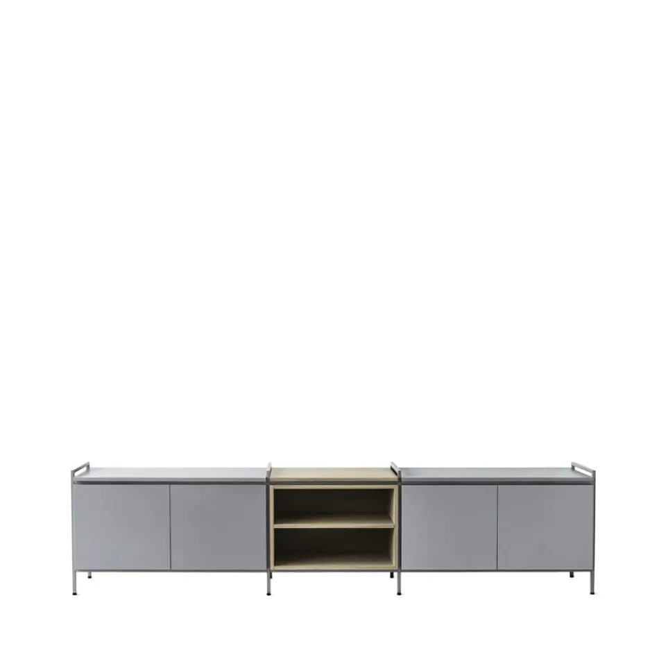 Aparador Molto bajo, /roble, 3 secciones*Zweed Sale