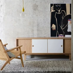 Aparador Moodi 180, /roble, cuerpo de roble*Zweed Hot