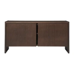 Aparador Parcel , Dark stained oak, 100×30×50 cm*Ferm Living
