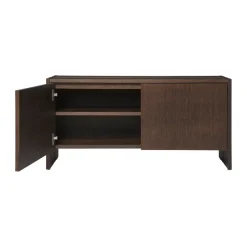 Aparador Parcel , Dark stained oak, 100×30×50 cm*Ferm Living