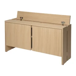 Aparador Parcel , Natural oak, 100×30×50 cm*Ferm Living Discount