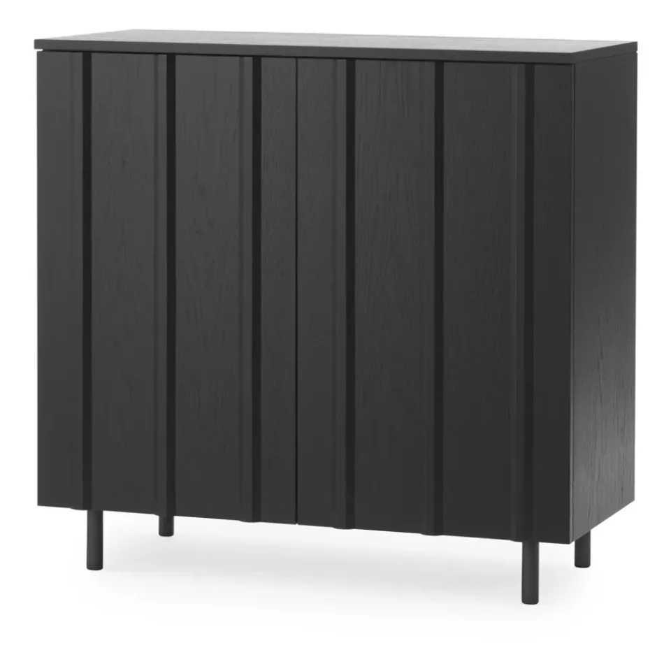 Aparador Rib 96x98,5 cm, Soft Black*Normann Copenhagen New