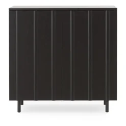 Aparador Rib 96x98,5 cm, Soft Black*Normann Copenhagen New