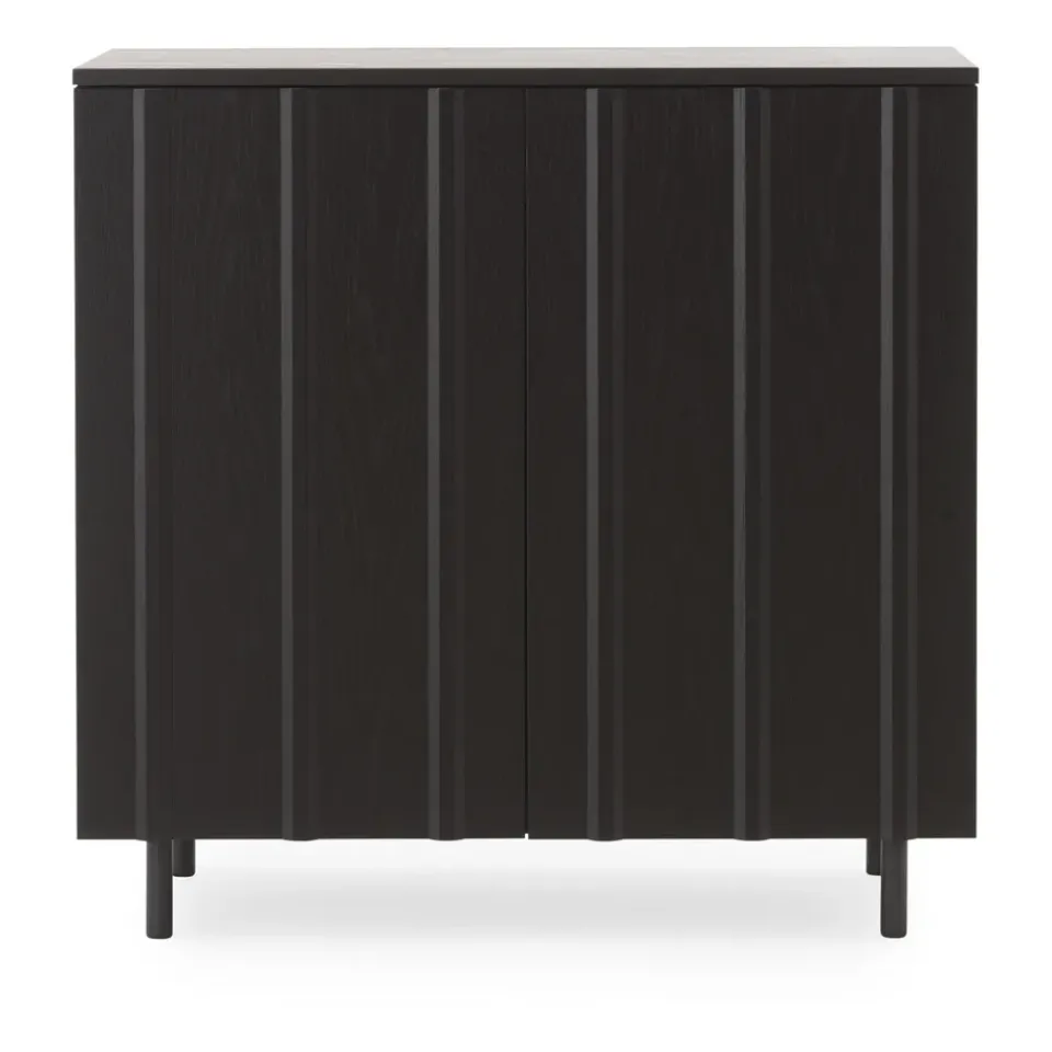 Aparador Rib 96x98,5 cm, Soft Black*Normann Copenhagen New
