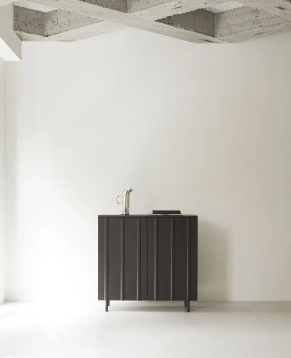 Aparador Rib 96x98,5 cm, Soft Black*Normann Copenhagen New