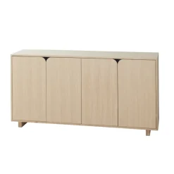 Aparador Vidja, Roble pigmentado blanco*1898 Outlet