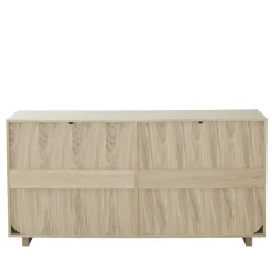 Aparador Vidja, Roble pigmentado blanco*1898 Outlet