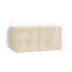 Armario de pared Perforated Cabinet smalll, Eggshell*HAY Clearance