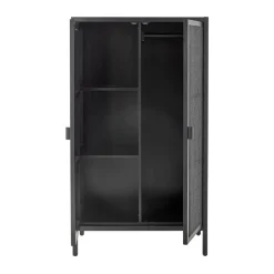 Armario Marikka 85x40x150 cm, Black*Bloomingville