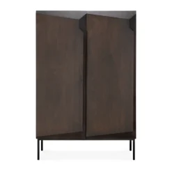 Armario Stairs , Roble lacado en - 2 puertas, 100x150 cm*Ethnicraft Sale
