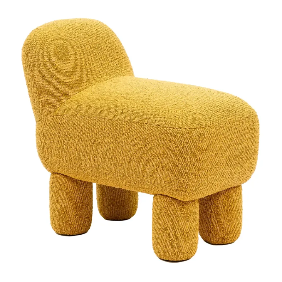 Asiento puff Lulu 36x65 cm, Yellow*Design House Stockholm Clearance