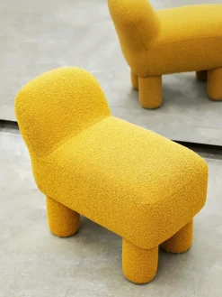 Asiento puff Lulu 36x65 cm, Yellow*Design House Stockholm Clearance