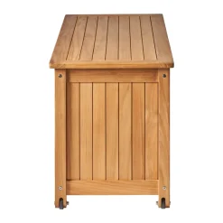 Baúl con ruedas Bjärknäs S 130x50x60 cm, Teak*1898 Online