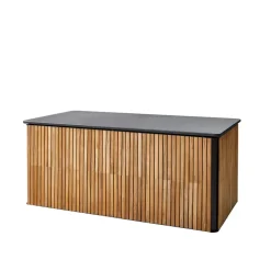 Baúl exterior Combine, Teak, lava grey, grande*Cane-line Outlet