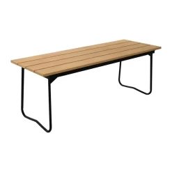 Banco 8, Roble aceitado – estructura de acero negro*Grythyttan Stålmöbler Sale
