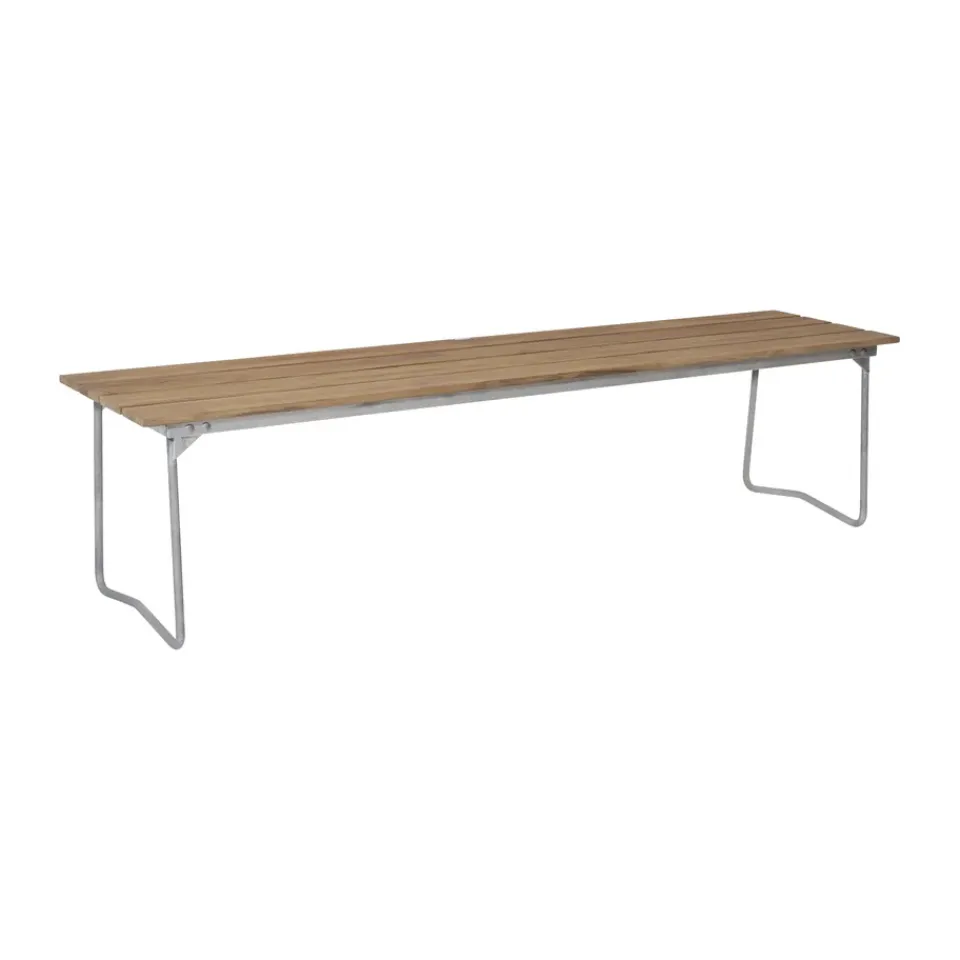 Banco 9, Teca-170 cm-galvanizada en caliente*Grythyttan Stålmöbler Sale