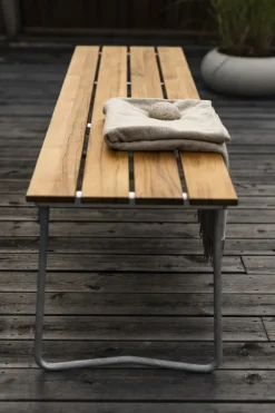 Banco 9, Teca-170 cm-galvanizada en caliente*Grythyttan Stålmöbler Sale