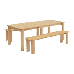 Banco Assemble, Teca, 180 cm*Muuto Outlet