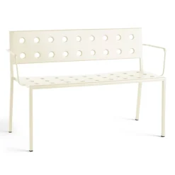 Banco Balcony Dining con reposabrazos 121x52 cm, tiza*HAY Clearance