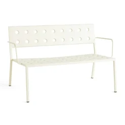 Banco Balcony Lounge con reposabrazos 121,5×69 cm, tiza*HAY Best