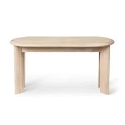 Banco Bevel 90 cm, Roble blanco aceitado*Ferm Living New