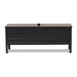 Banco con almacenamiento A Line 111 cm, Black*Form & Refine Hot