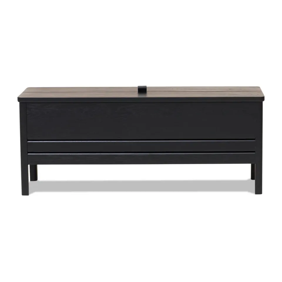 Banco con almacenamiento A Line 111 cm, Black*Form & Refine Hot
