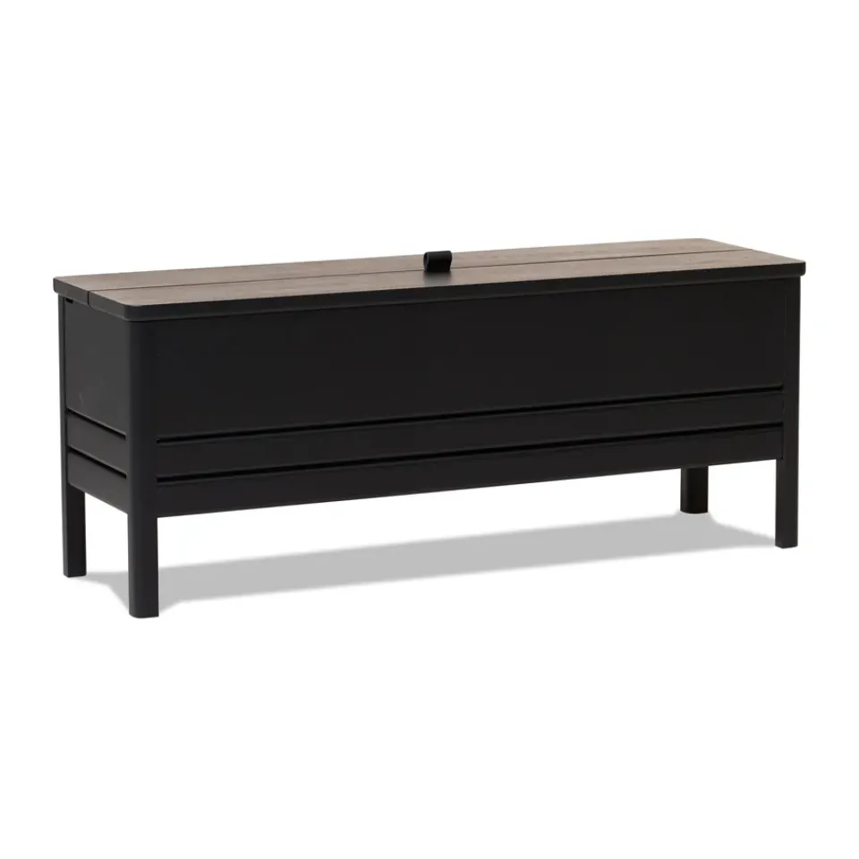 Banco con almacenamiento A Line 111 cm, Black*Form & Refine Hot