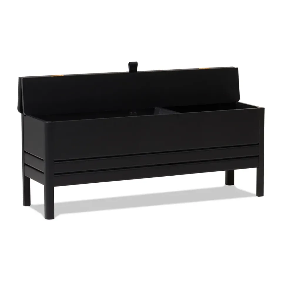Banco con almacenamiento A Line 111 cm, Black*Form & Refine Hot