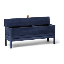 Banco con almacenamiento A Line 111 cm, Indigo Blue Special Edition*Form & Refine Sale