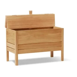Banco con almacenamiento A Line 68 cm, Roble*Form & Refine Hot