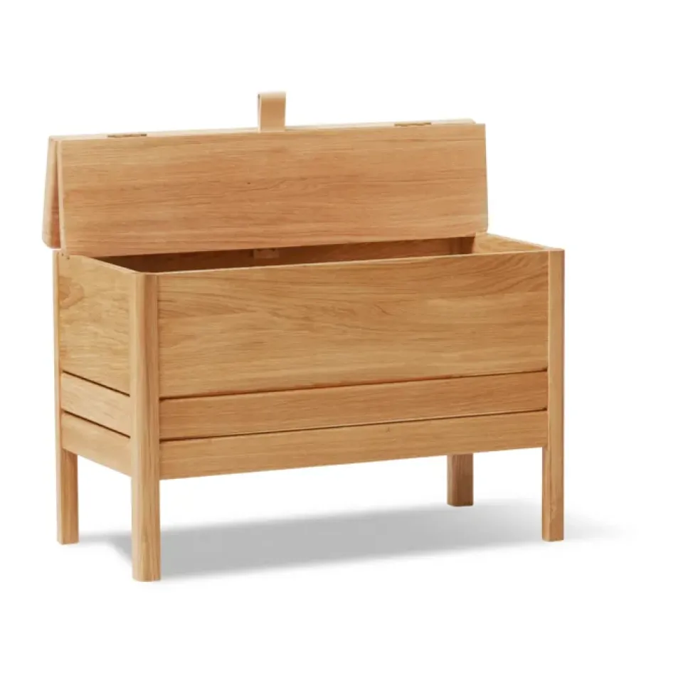 Banco con almacenamiento A Line 68 cm, Roble*Form & Refine Hot