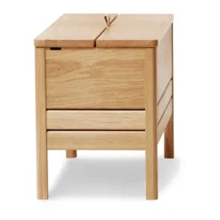 Banco con almacenamiento A Line 68 cm, Roble*Form & Refine Hot
