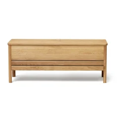 Banco con almacenamiento A Line 111 cm, Roble*Form & Refine Discount