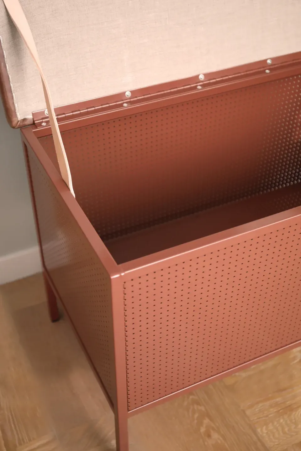 Banco con cajón Frank, Cinnamon-vintage cognac*Maze Clearance