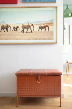 Banco con cajón Frank, Cinnamon-vintage cognac*Maze Clearance
